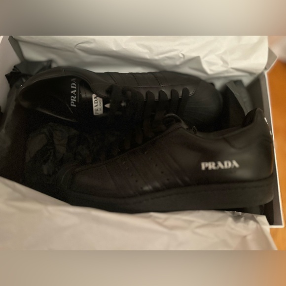 Prada x Adidas Superstars - men’s size 5.5 UK - Picture 5 of 8